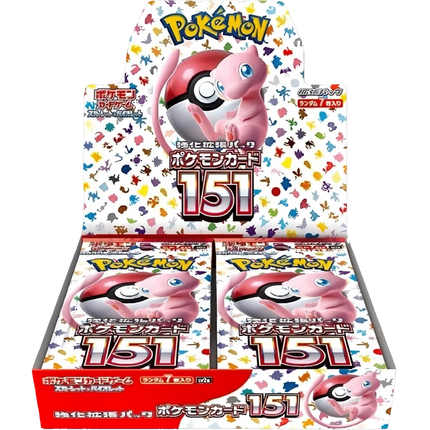 Pokemon TCG - Scarlet & Violet - 151 (SV2a) - Booster Box (Japonés)