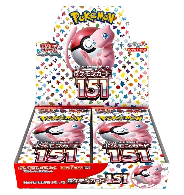 Pokemon TCG - Scarlet & Violet - 151 (SV2a) - Booster Box (Japonés)