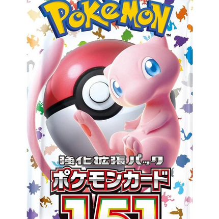 Pokemon TCG - Scarlet & Violet - 151 (SV2a) - Booster Pack (Japonés)