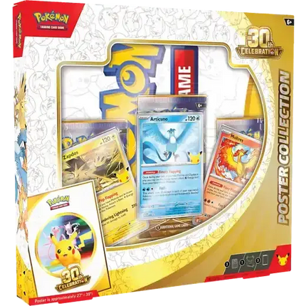 Pokemon TCG - 30th Celebration - Poster Collection (Inglés)