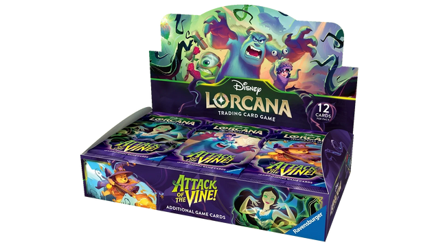 Disney Lorcana - Attack of the Vine! (Set 13) - Booster Box (Inglés)