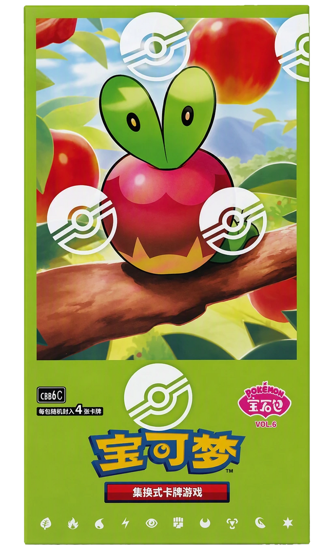 Pokemon TCG - Scarlet & Violet - Gem Pack Vol. 6 (CBB6C) - Booster Box (Chino Simplificado)