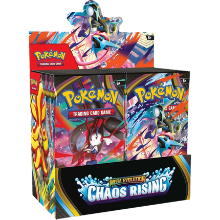 Pokemon TCG - Mega Evolution - Chaos Rising (ME4) - Booster Box (Inglés)
