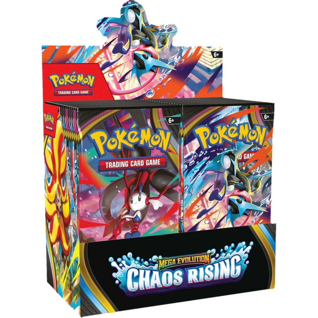 Pokemon TCG - Mega Evolution - Chaos Rising (ME4) - Booster Box (Inglés)