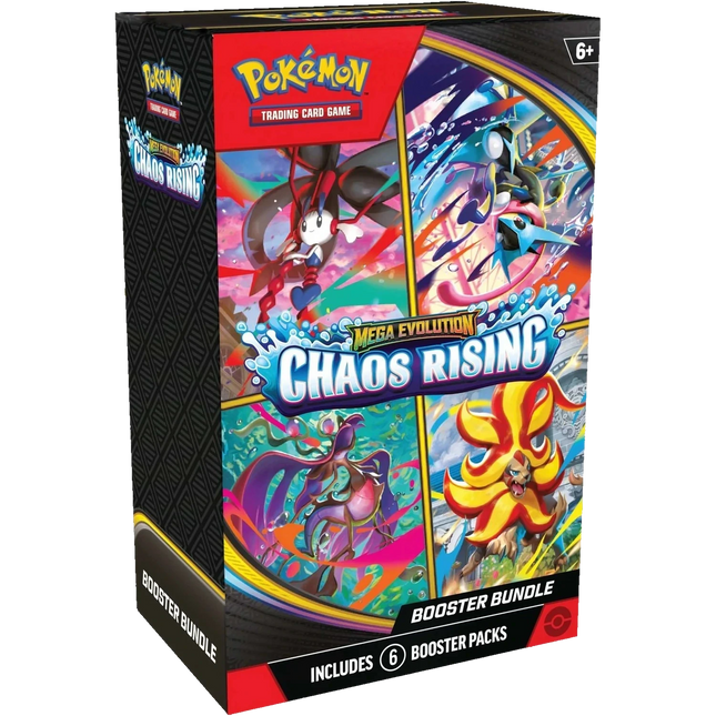 Pokemon TCG - Mega Evolution - Chaos Rising (ME4) - Booster Bundle (Inglés)