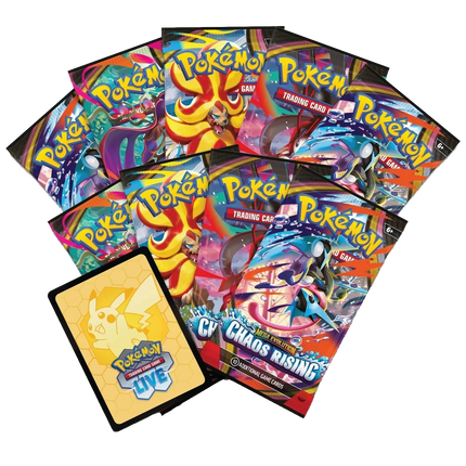Pokemon TCG - Mega Evolution - Chaos Rising (ME4) - Elite Trainer Box (Inglés)