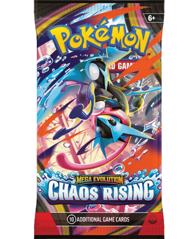 Pokemon TCG - Mega Evolution - Chaos Rising (ME4) - Booster Pack (Inglés)