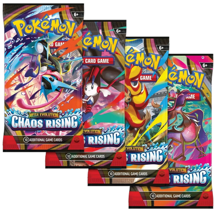 Pokemon TCG - Mega Evolution - Chaos Rising (ME4) - Booster Pack (Inglés)