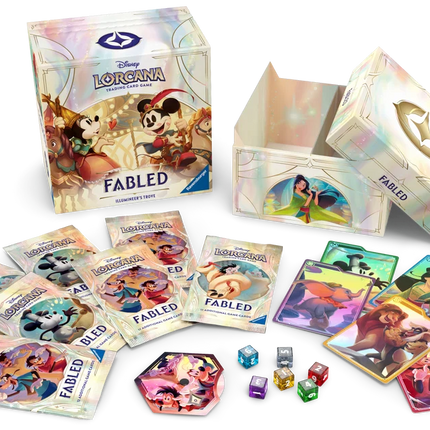 Disney Lorcana - Fabled (Set 9) - Illumineer's Trove (Inglés)