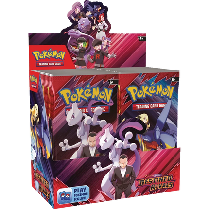 Pokemon TCG - Scarlet & Violet - Destined Rivals (SV10) - Booster Box (Inglés)