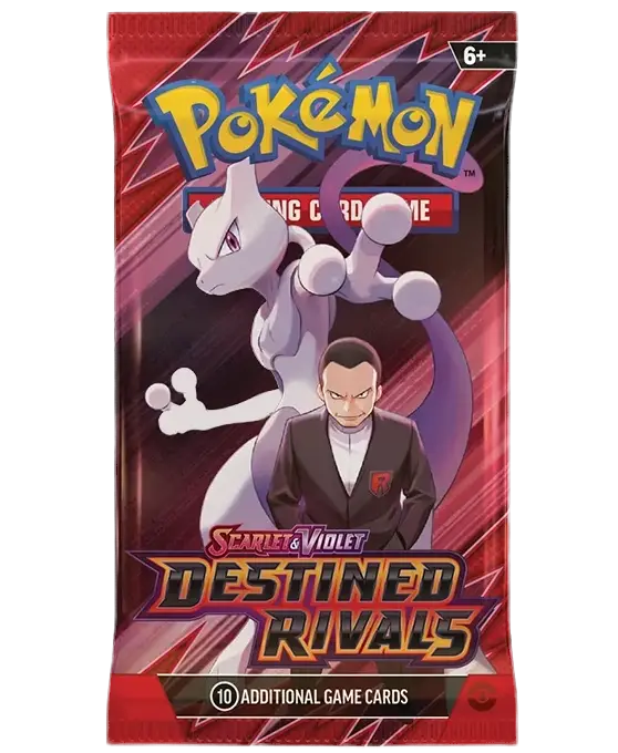 Pokemon TCG - Scarlet & Violet - Destined Rivals (SV10) - Booster Pack (Inglés)