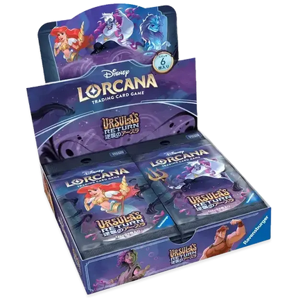 Disney Lorcana - Ursula's Return (Set 4) - Booster Box (Japonés)