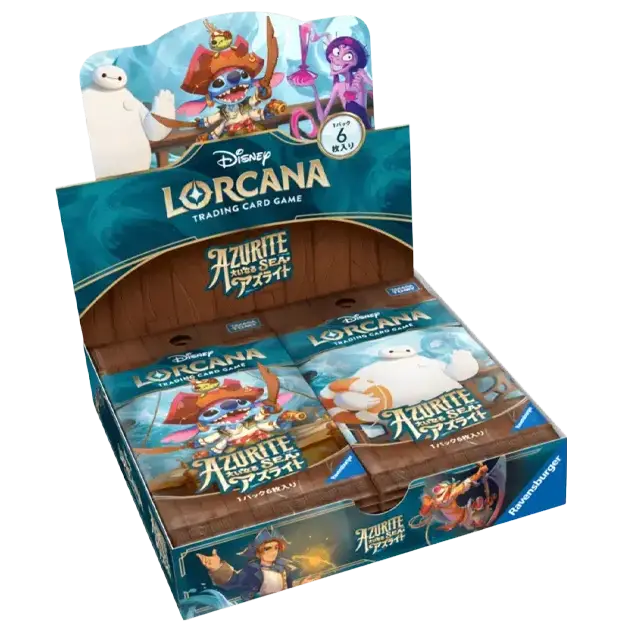 Disney Lorcana - Azurite Sea (Set 6) - Booster Box (Japonés)