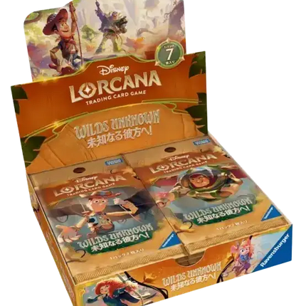 Disney Lorcana - Wilds Unknown (Set 12) - Booster Box (Japonés)