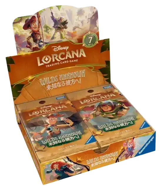 Disney Lorcana - Wilds Unknown (Set 12) - Booster Box (Japonés)