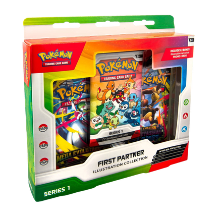 Pokemon TCG - First Partner Illustration Collection - Series 1 (Inglés)