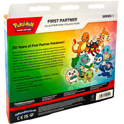 Pokemon TCG - First Partner Illustration Collection - Series 1 (Inglés)