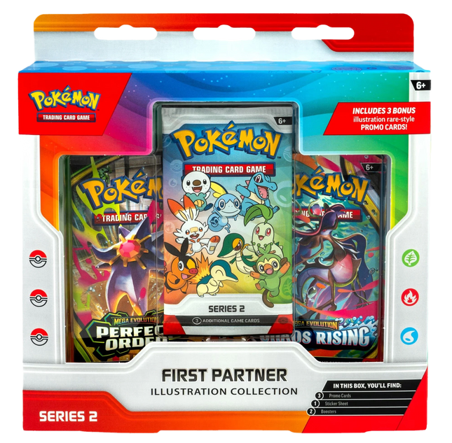 Pokemon TCG - First Partner Illustration Collection - Series 2 (Inglés)