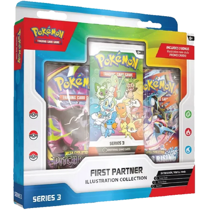 Pokemon TCG - First Partner Illustration Collection - Series 3 (Inglés)