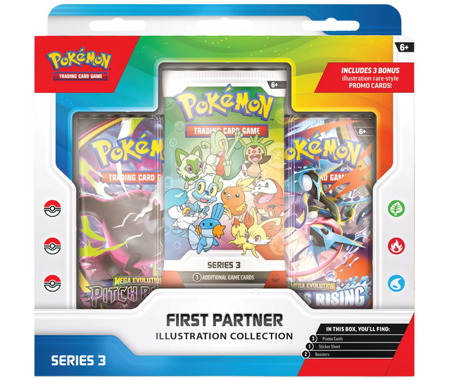 Pokemon TCG - First Partner Illustration Collection - Series 3 (Inglés)