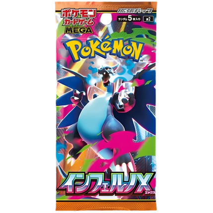 Pokemon TCG - Mega Evolution - Inferno X (M2) - Booster Box (Japonés)