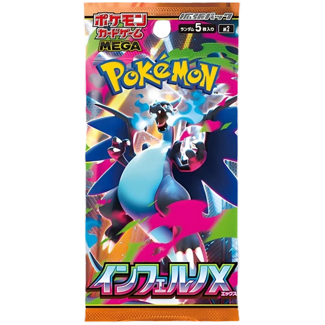 Pokemon TCG - Mega Evolution - Inferno X (M2) - Booster Pack (Japonés)