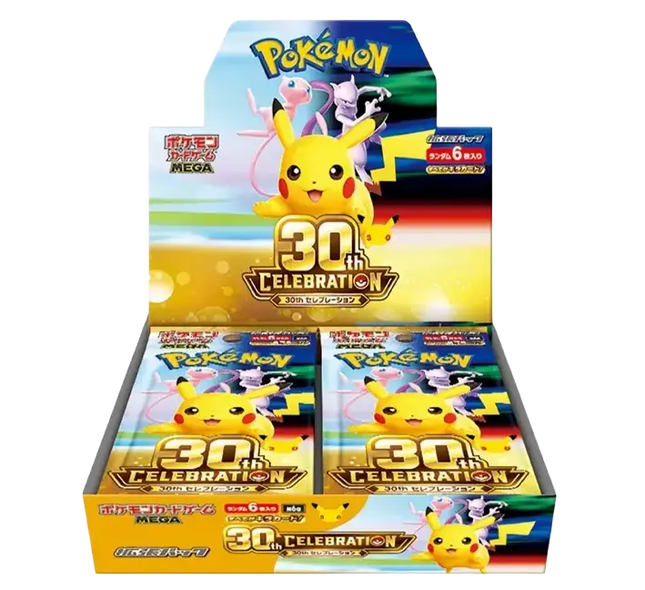 Pokemon TCG - Mega Evolution - 30th CELEBRATION (M6a) - Booster Box (Japonés) [Reserva]
