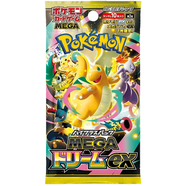 Pokemon TCG - Mega Evolution - MEGA Dream ex (M2a) - Booster Pack (Japonés)