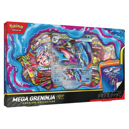 Pokemon TCG - Mega Greninja ex Premium Collection (Inglés)