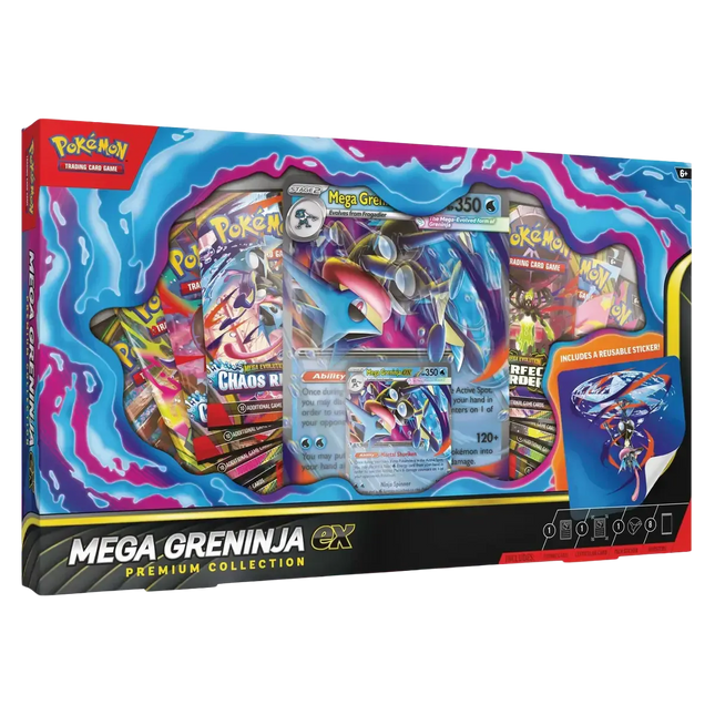 Pokemon TCG - Mega Greninja ex Premium Collection (Inglés)