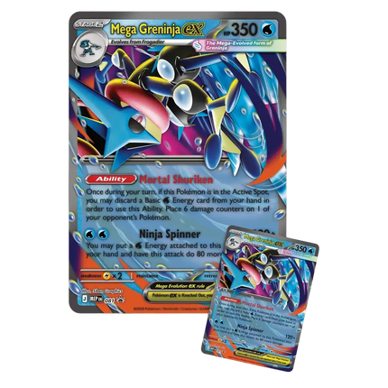 Pokemon TCG - Mega Greninja ex Premium Collection (Inglés)