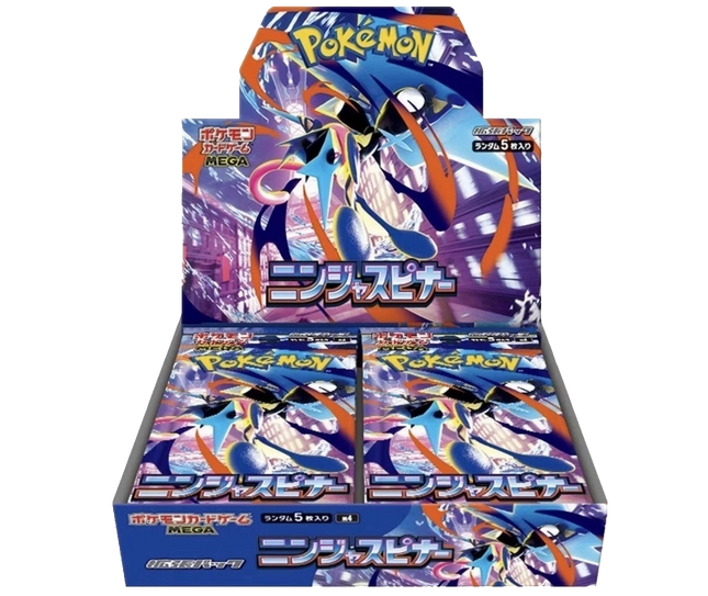 Pokemon TCG - Mega Evolution - Ninja Spinner (M4) - Booster Box (Japonés)