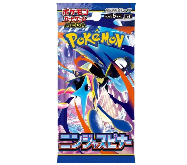 Pokemon TCG - Mega Evolution - Ninja Spinner (M4) - Booster Pack (Japonés)