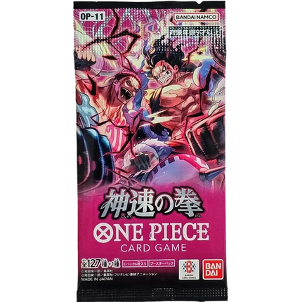 One Piece Card Game - A Fist of Divine Speed (OP-11) - Booster Pack (Japonés)
