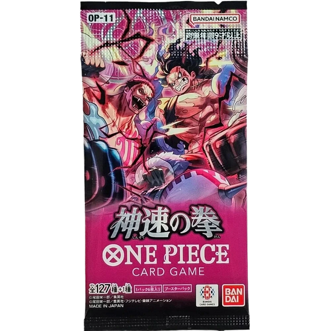 One Piece Card Game - A Fist of Divine Speed (OP-11) - Booster Pack (Japonés)