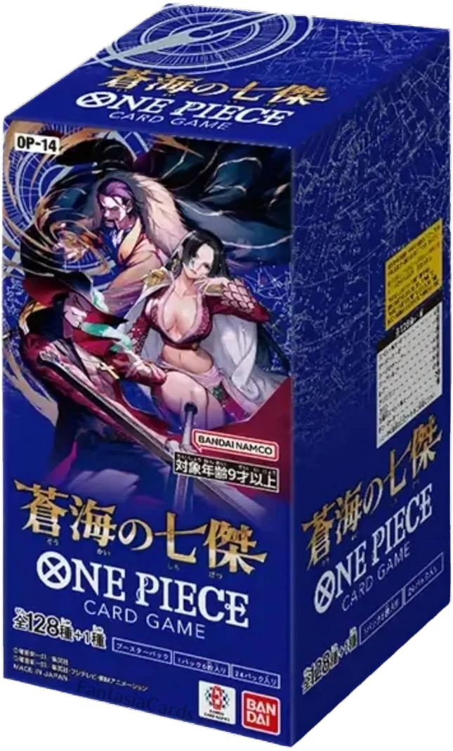 One Piece Card Game - The Azure Sea's Seven (OP-14) - Booster Box (Japonés)