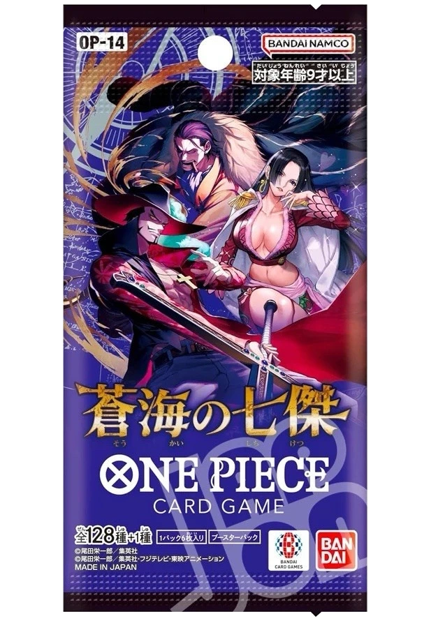 One Piece Card Game - The Azure Sea's Seven (OP-14) - Booster Pack (Japonés)