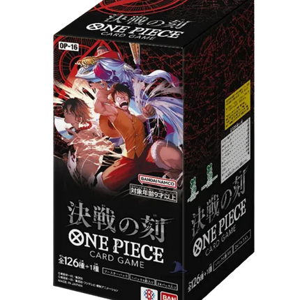 One Piece Card Game - The Moment of Decisive Battle (OP-16) - Booster Box (Japonés)