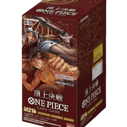 One Piece Card Game - Paramount War (OP-02) - Booster Box (Japonés)