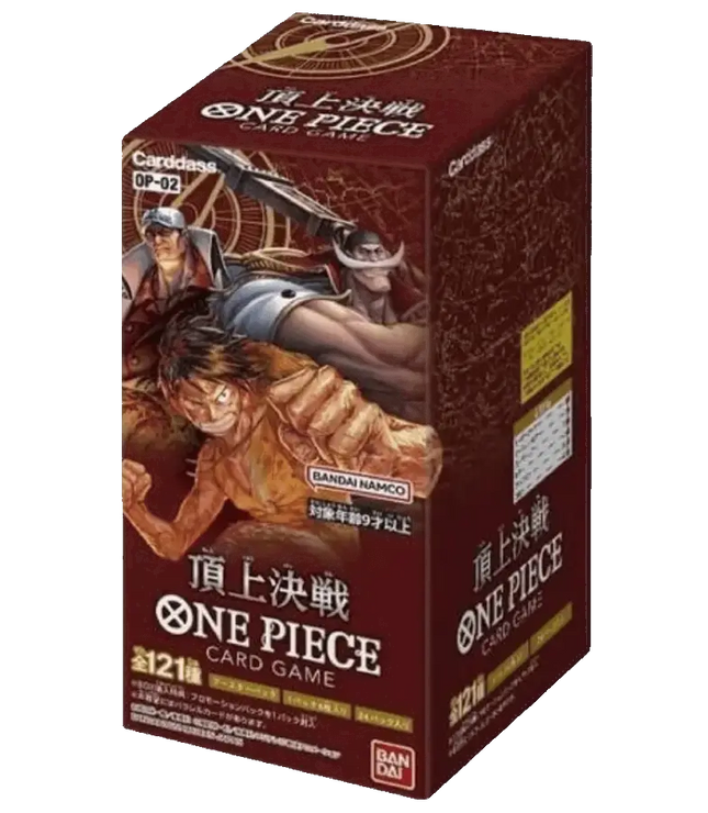 One Piece Card Game - Paramount War (OP-02) - Booster Box (Japonés)