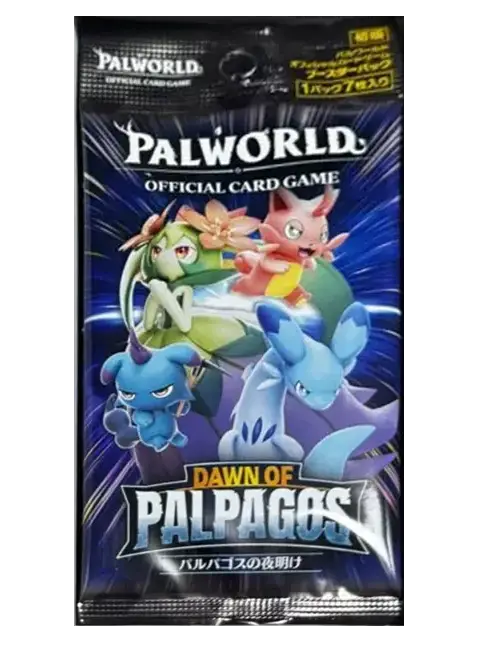 Palworld OCG - Dawn of Palpagos (BP01) - First Edition Booster Pack (Japonés)