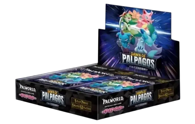 Palworld OCG - Dawn of Palpagos (BP01) - First Edition Booster Box (Japonés)