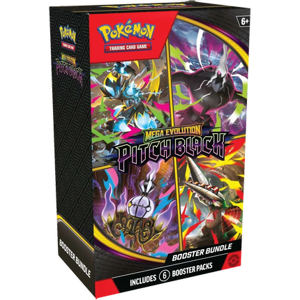 Pokemon TCG - Mega Evolution - Pitch Black (ME5) - Booster Bundle (Inglés)