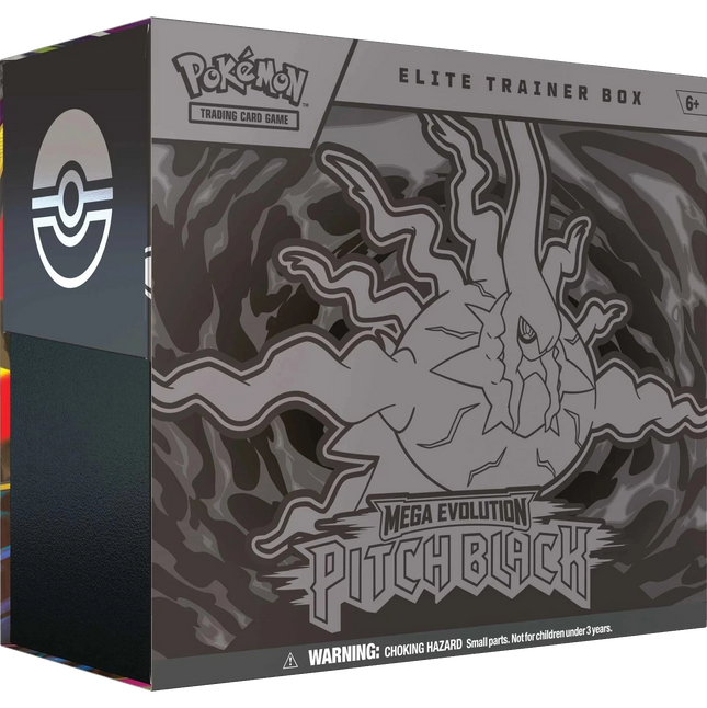 Pokemon TCG - Mega Evolution - Pitch Black (ME5) - Elite Trainer Box (Inglés)