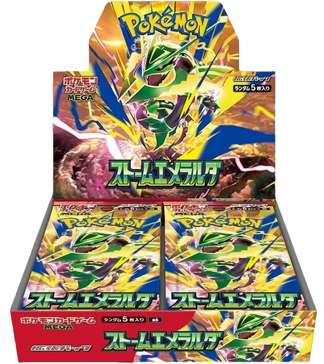 Pokemon TCG - Mega Evolution - Storm Emeralda (M6) - Booster Box (Japonés)