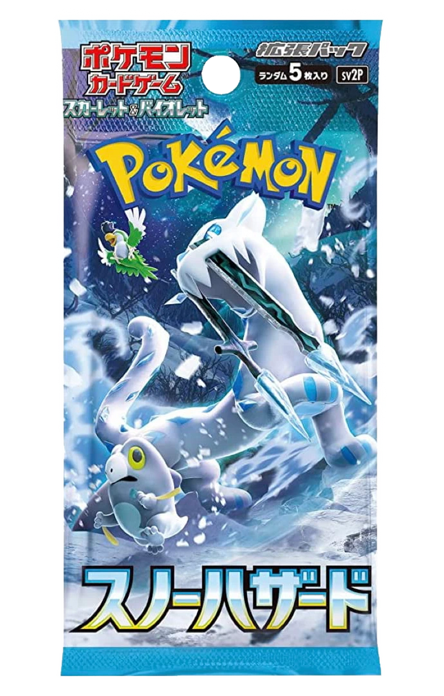 Pokemon TCG - Scarlet & Violet - Snow Hazard (SV2P) - Booster Pack (Japonés)