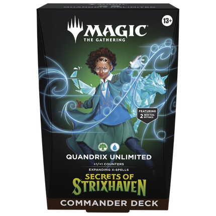Magic: The Gathering - Secrets of Strixhaven - Quandrix Unlimited Commander Deck (Inglés)