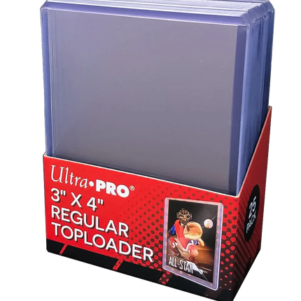 Ultra PRO - Regular Toploaders 3" x 4" (paquete de 25)