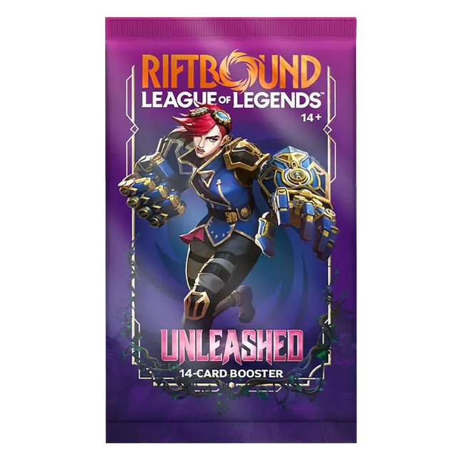 Riftbound: League of Legends TCG - Unleashed (UNL) - Booster Pack (Inglés)
