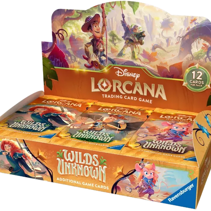 Disney Lorcana - Wilds Unknown (Set 12) - Booster Box (Inglés)